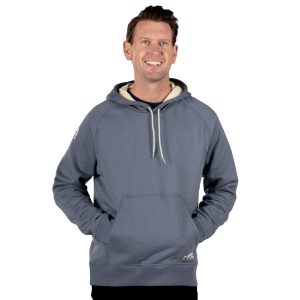 Water-Repellent Pullover Hoodie – Athletic Fit