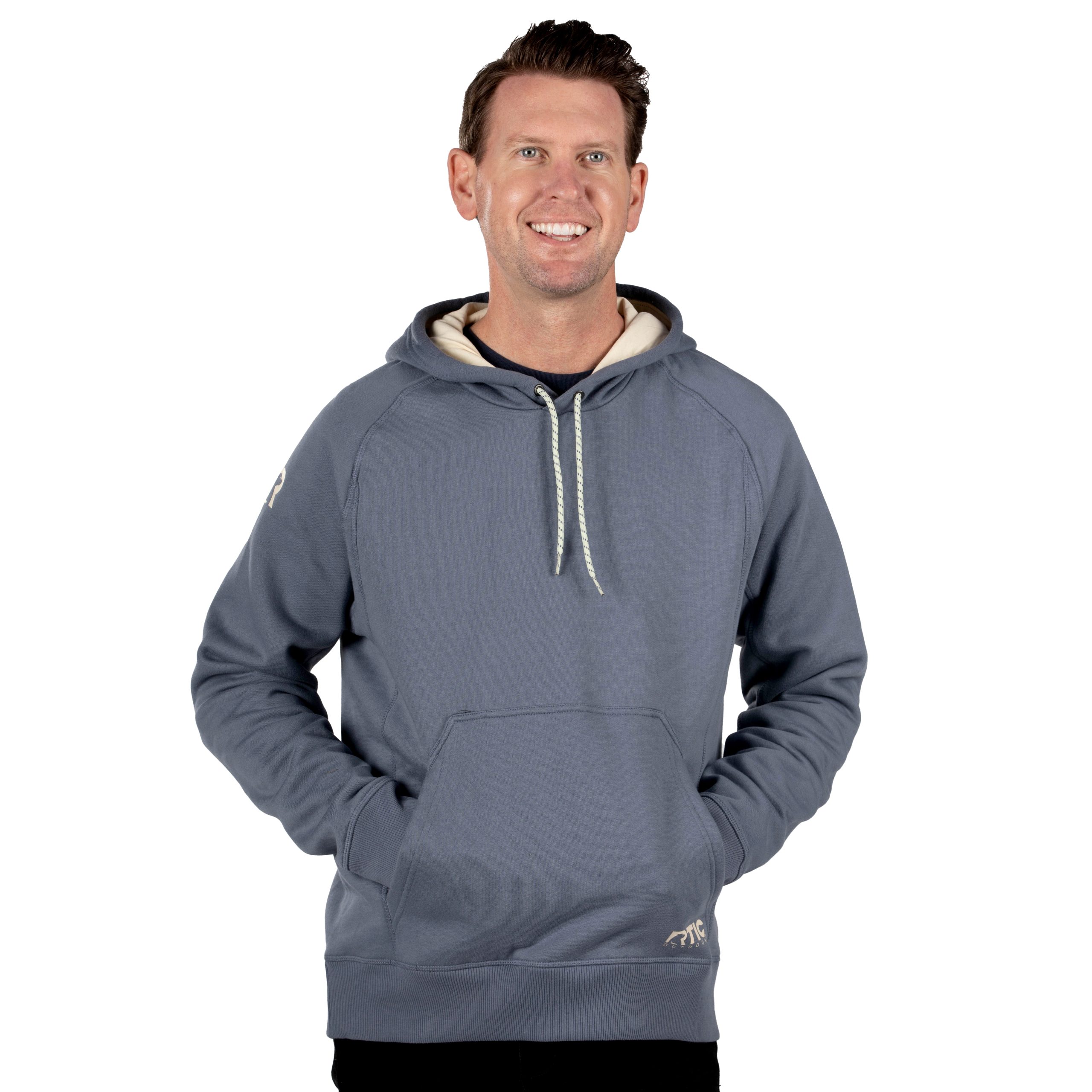 Water-Repellent Pullover Hoodie – Athletic Fit